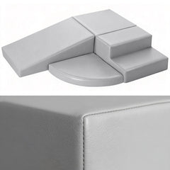 JungleDove square foam climbing block with leather cover for safe indoor play