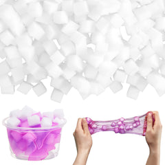 Junkin 400pcs jelly cubes charms for slime, ideal for creative play
