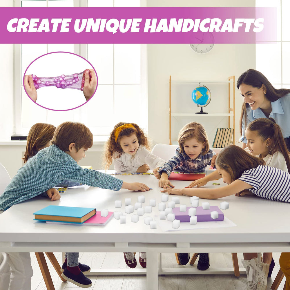 Junkin 400pcs inspire kids to craft with colorful slime