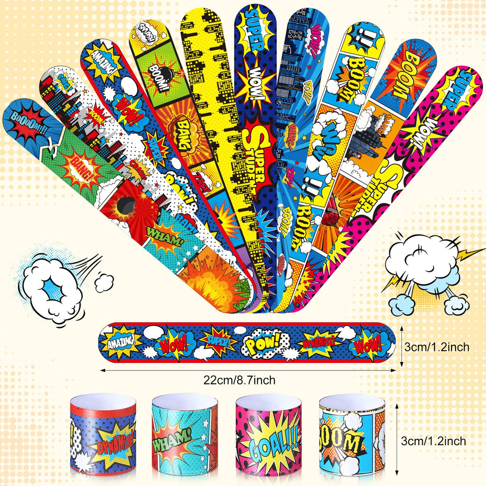Colorful Junkin Hero bracelets with quotes ready as classroom prizes