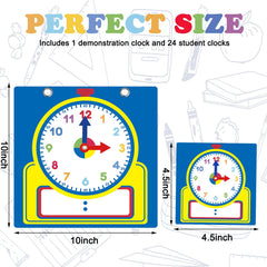 Junkin teaching clock kit: small student clocks ideal for hands-on practice