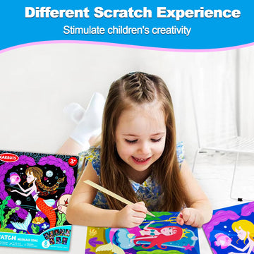 JUNQIU Scratch Art Wood Stylus Tools provide precise, safe scratch control