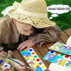 JUNQIU thick-paper pages prevent bleed-through during at-home art.