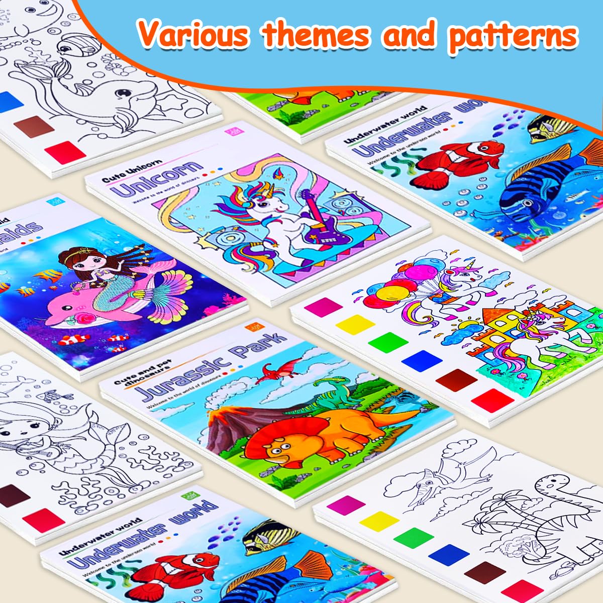 JUNQIU US portable art kit for travel, ideal stocking stuffer.