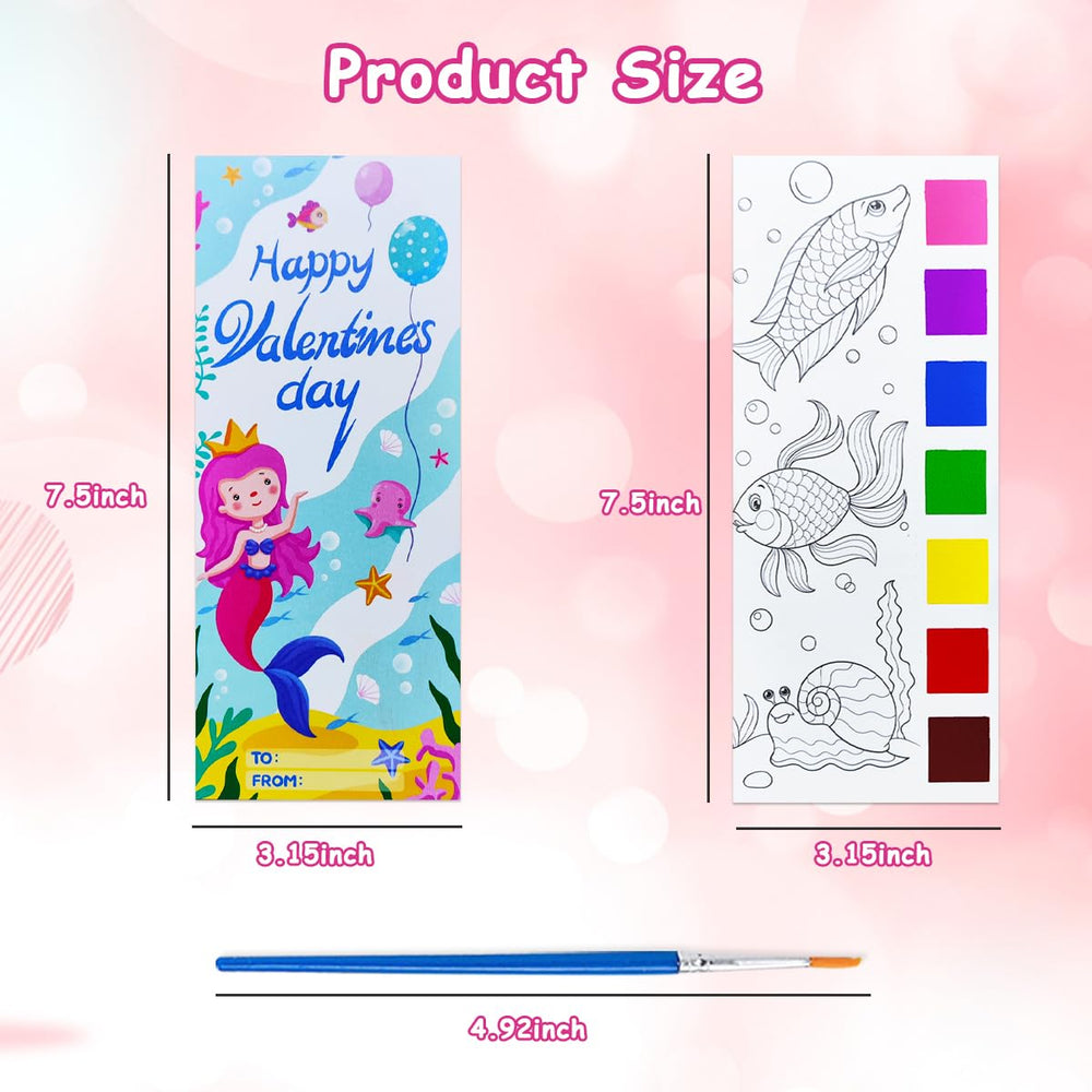 JUNQIU thoughtful valentines crafts kit for classroom activities.