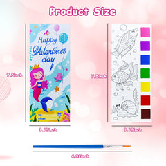 JUNQIU thoughtful valentines crafts kit for classroom activities.