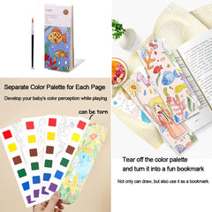 JUNQIU watercolor book gift-ready packaging makes a thoughtful present.