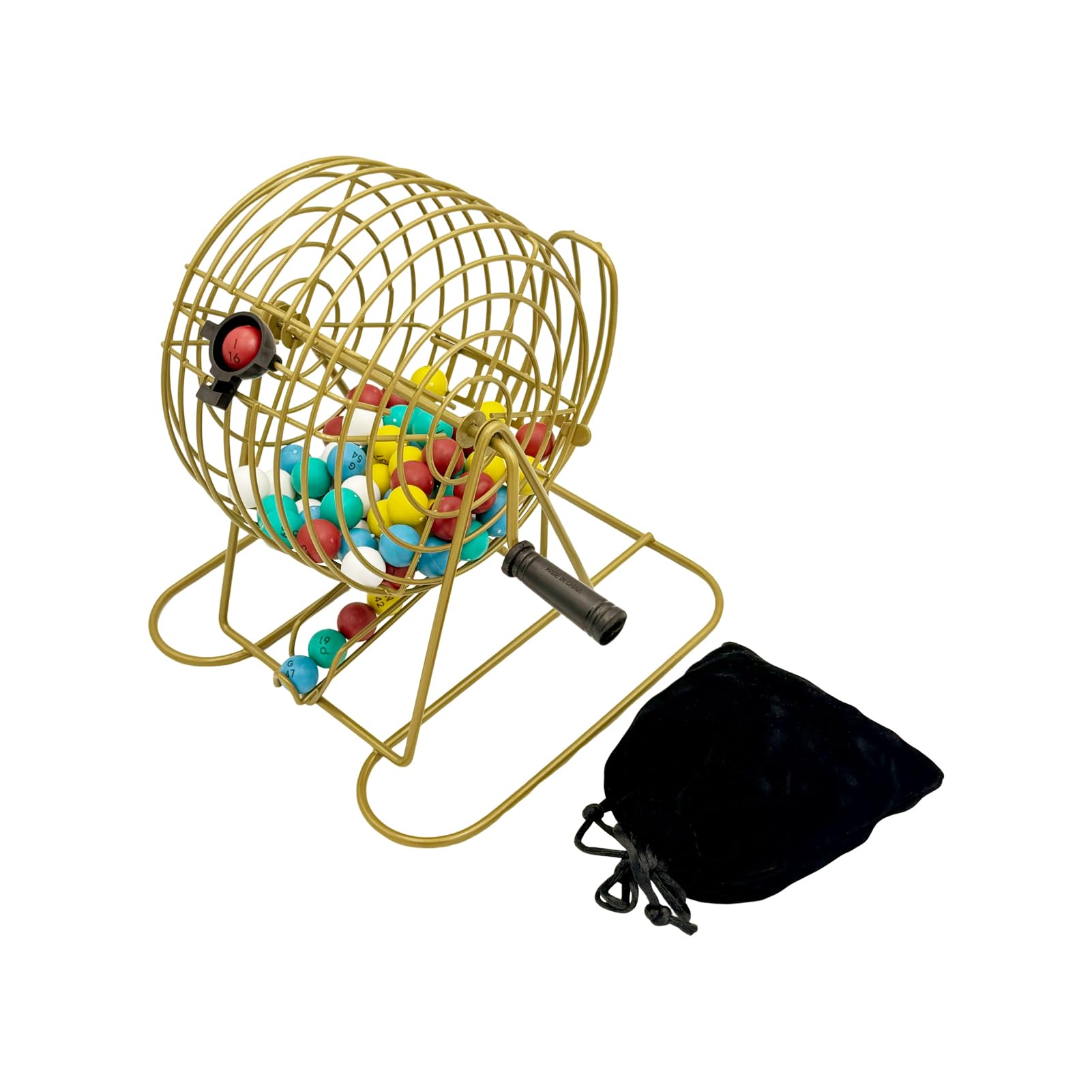 Junwrow 75 calling balls enabling quick, fair draws