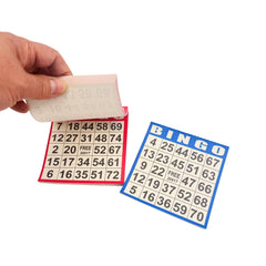 JUNWRROW Bingo cards in 4x4 size are compact and easy to pass