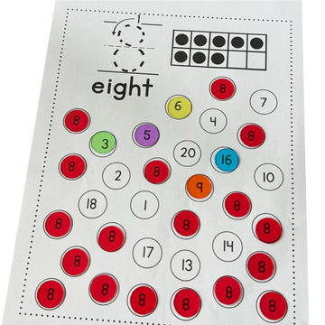 JUNWRROW bingo chips easy to handle during large group activities