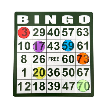 JUNWRROW bingo chips ideal for party games and family gatherings