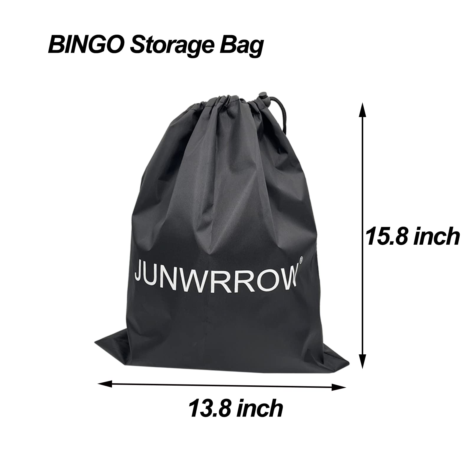 JUNWRROW Deluxe Bingo Calling Balls 75 in bright colors for easy tracking