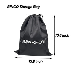 JUNWRROW Deluxe Bingo Calling Balls 75 in bright colors for easy tracking