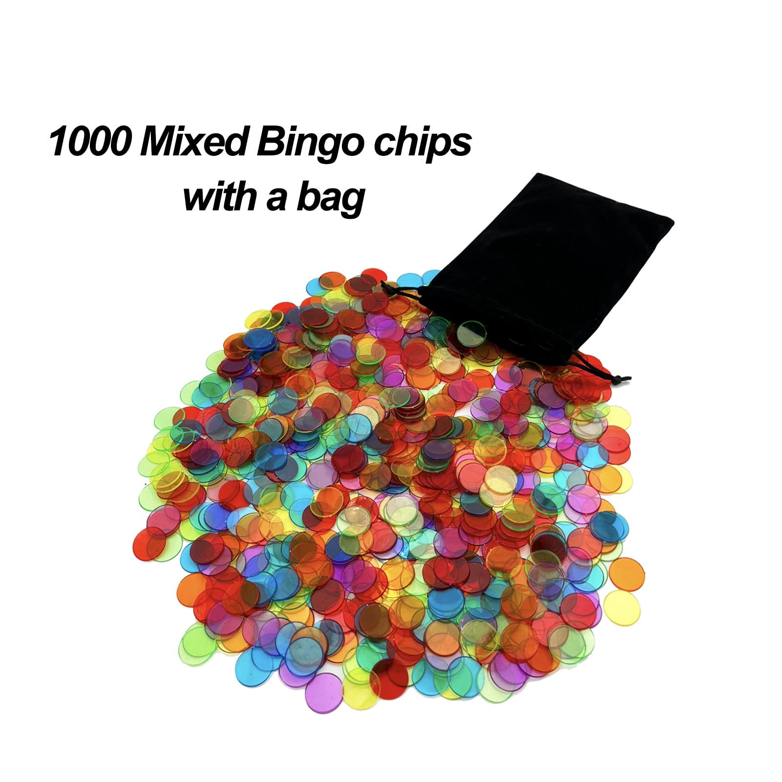 JUNWRROW chips in bag storage keeps pieces organized and ready for play