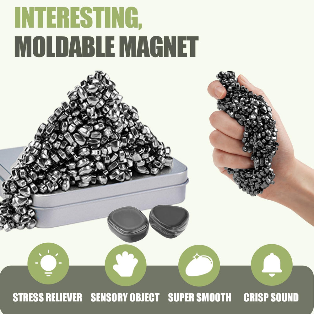 JUNYANG mini magnetic beads closeup – tactile focus tool.