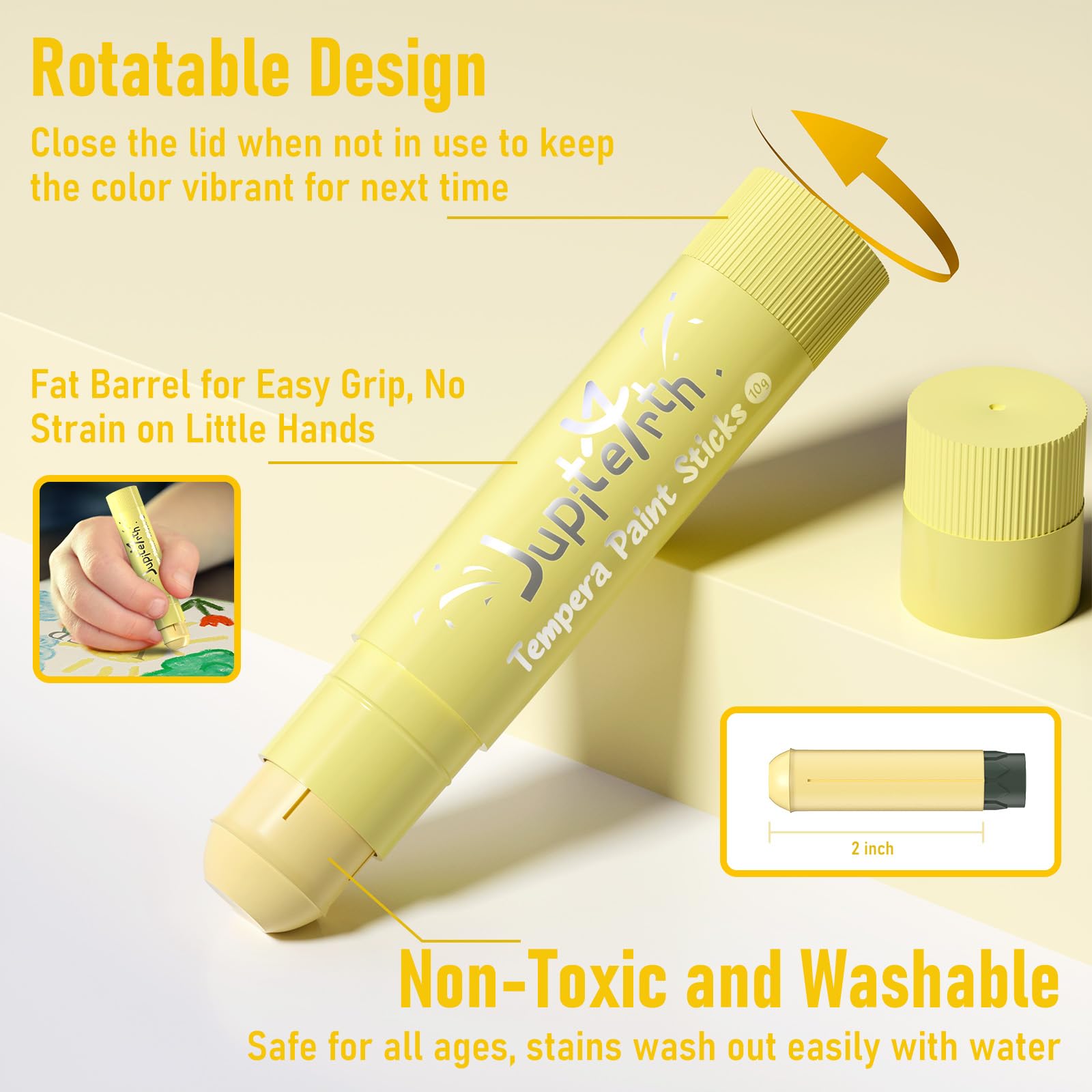 JUPITEARTH metallic colors add shimmer to crafts and artwork