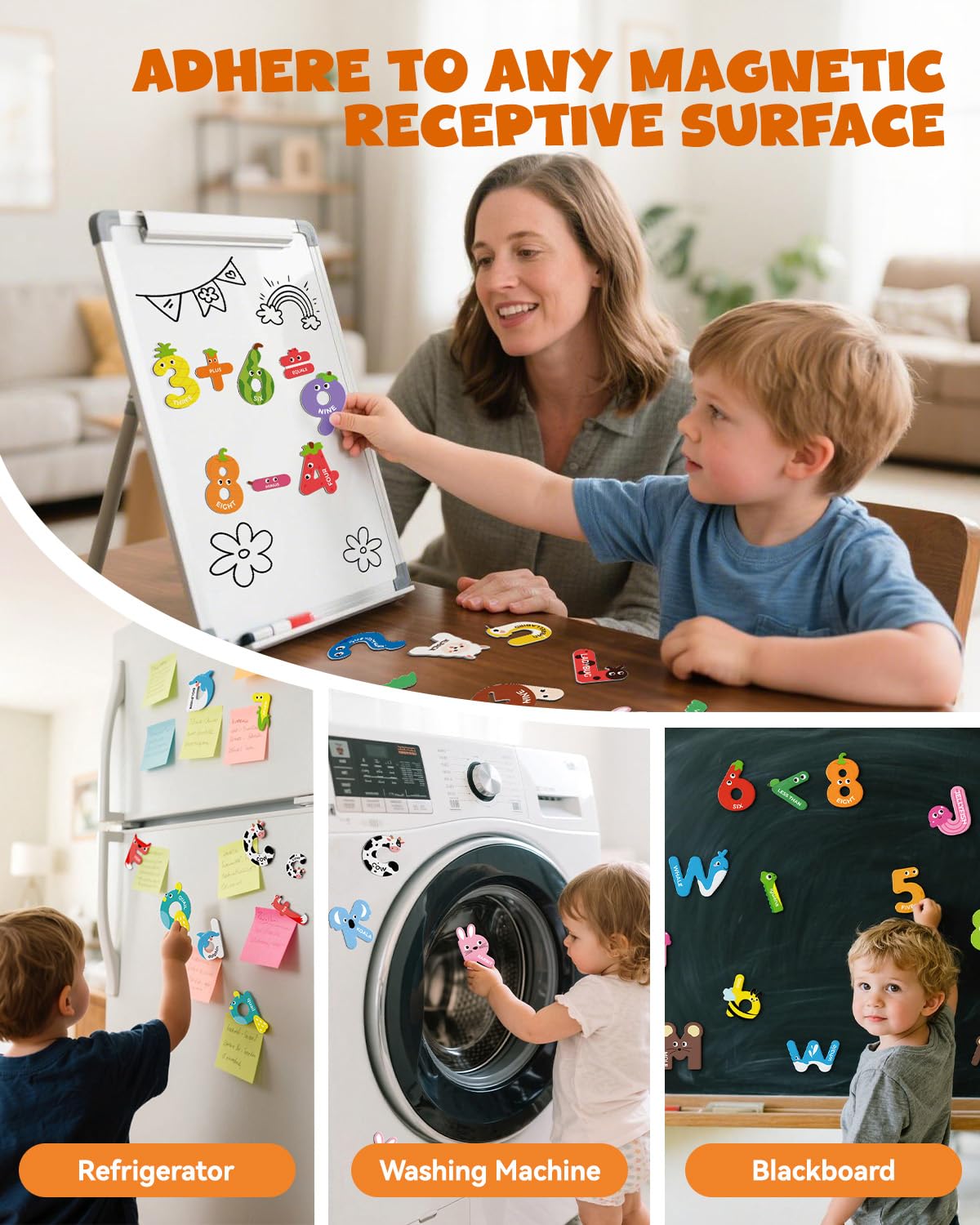 JUPITEARTH number 2 with vegetable pattern supports number skills