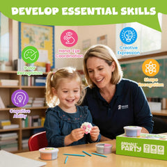 Jupiterarth step-by-step guides help children learn through coloring and shape.