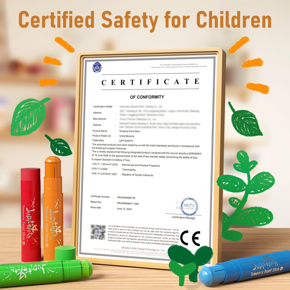 JUPITEARTH kit includes 30 stickers to reward young artists during projects.