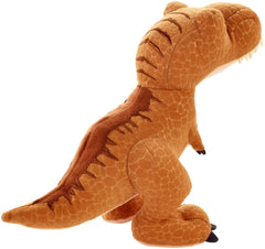 Jurassic World Basic Plush T-Rex, cuddly companion for imaginative adventures and display.