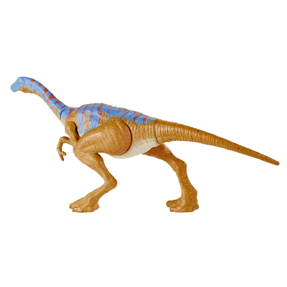 Front view of Gallimimus from Jurassic World Camp Cretaceous Attack Pack for immersive play.