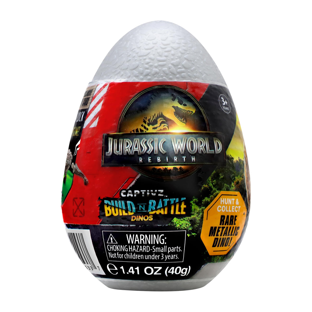 Jurassic World CAPTIVZ Rebirth egg with slime reveal for exciting unboxing