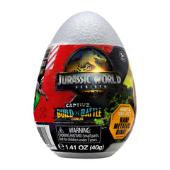 Jurassic World CAPTIVZ Rebirth egg with slime reveal for exciting unboxing