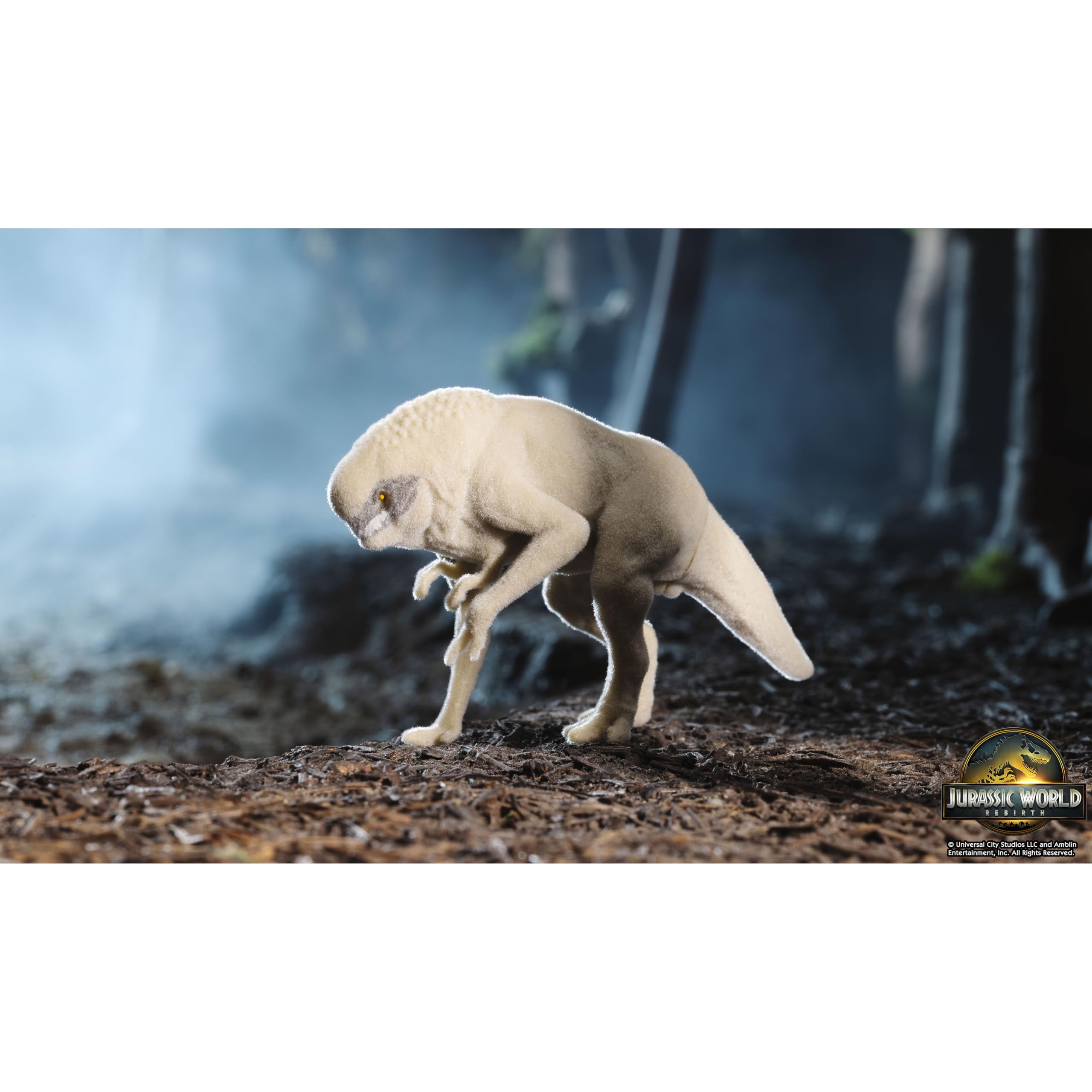 Jurassic World CAPTIVZ Rebirth POP N LOCK figure ready for action display