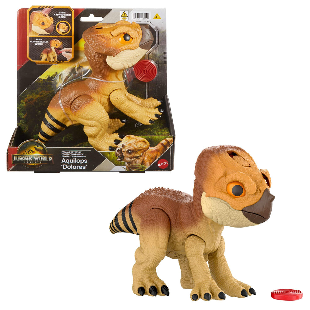 Jurassic World Dolores Aquilops interactive dino toy for imaginative play