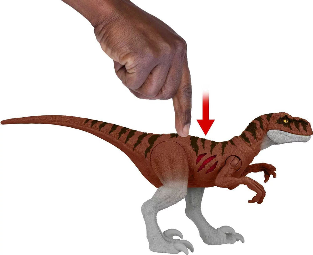 Jurassic World Atrociraptor authentic sculpt with movie-like detailing