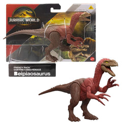 Jurassic World Frenzy Pack Beipiaosaurus figure, detailed sculpting for display and imaginative play.