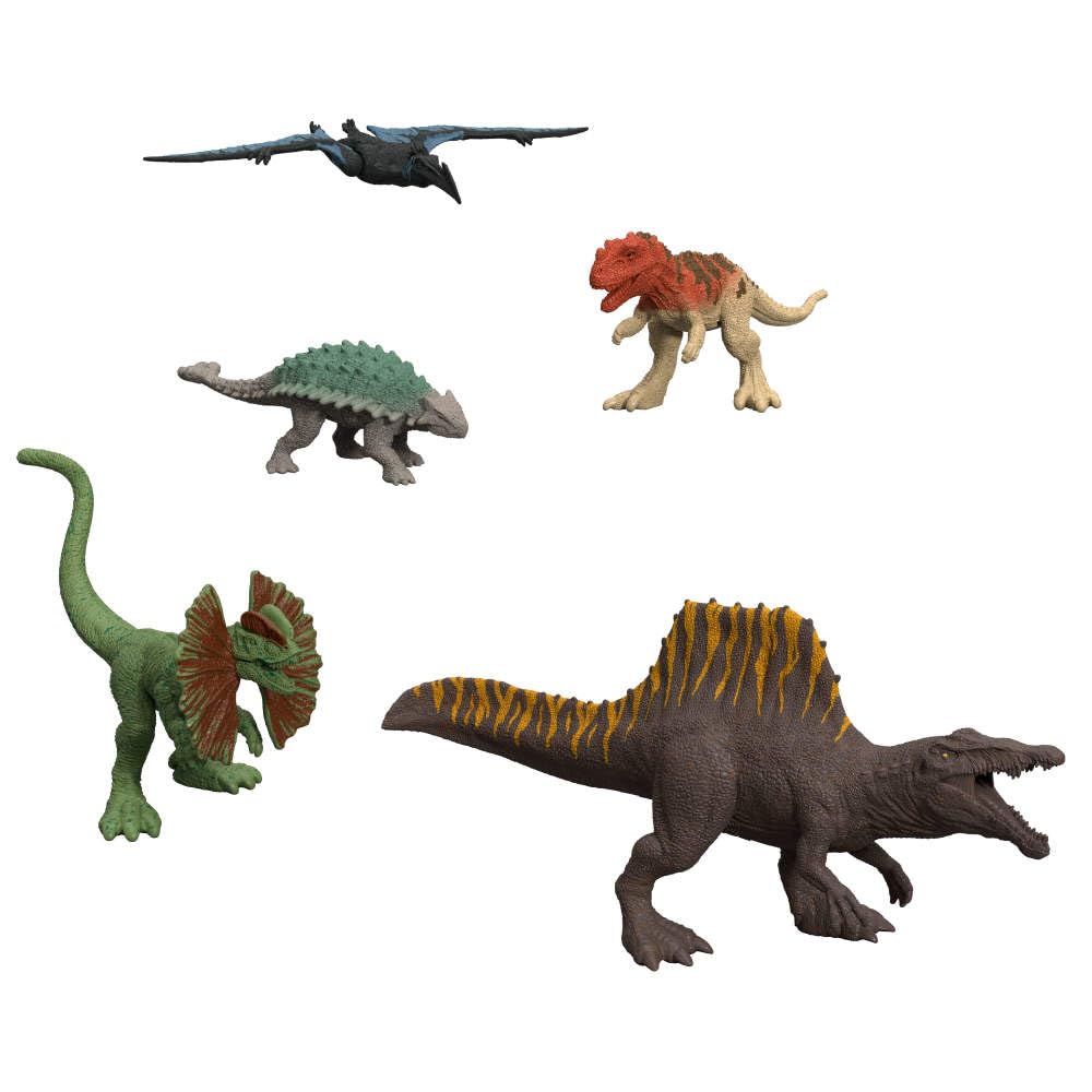 Jurassic World Rebirth mini dinos designed for durable play.