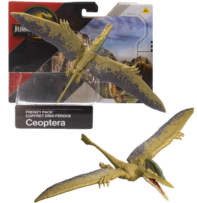 Jurassic World Rebirth Ceoptera dinosaur toy ideal for display and imaginative play