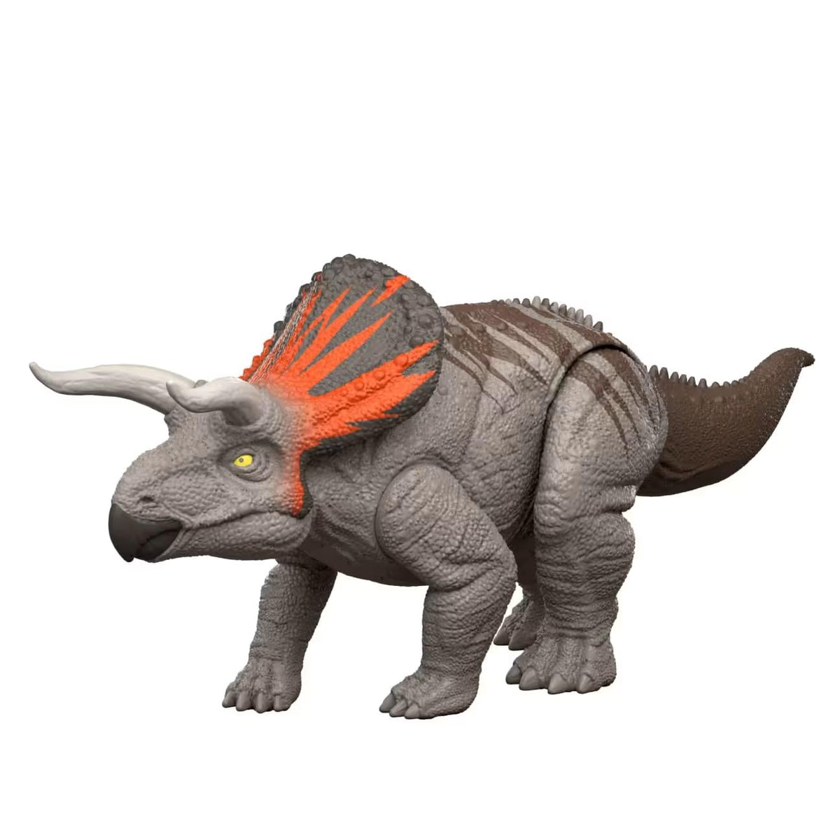 Jurassic World Rebirth Strike Attack dinosaur in action pose for imaginative pretend play.
