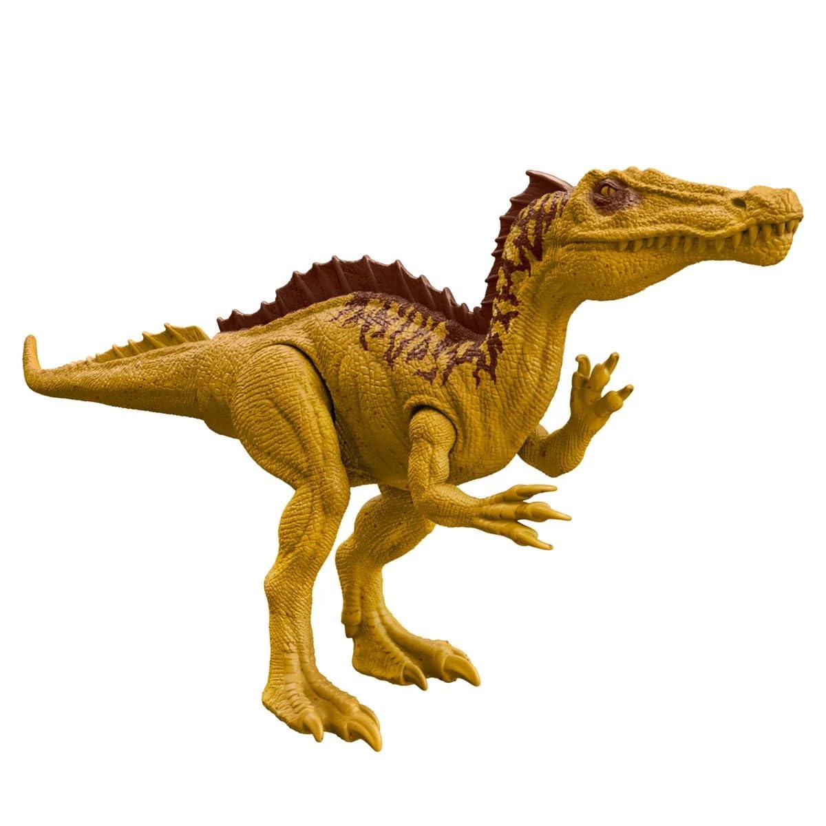 Jurassic World Rebirth Suchomimus front view figure with authentic detailing and poseable joints.