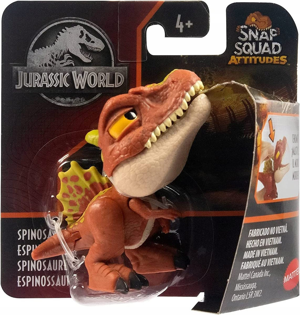 Jurassic World Snap Squad Attitudes box set image highlighting the four figures.