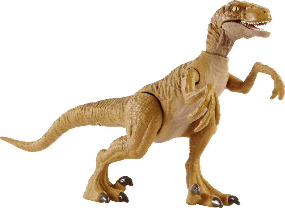 Jurassic World Velociraptor claw slash action for dynamic battle play
