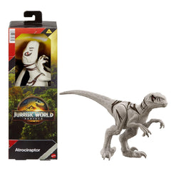 Jurassic World Rebirth Atrociraptor close-up figure for detailed sculpt display and storytelling adventures.