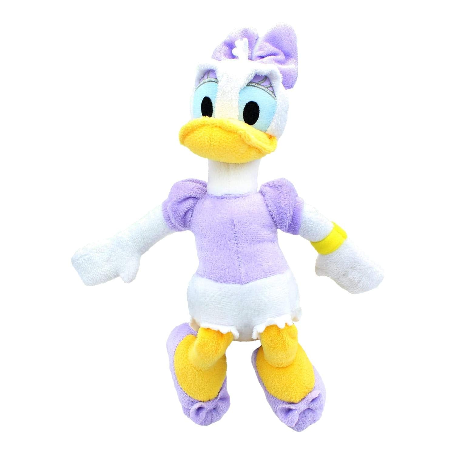 Just Play Daisy Duck plush 11-inch, ideal for cozy hugs and bedtime stories.