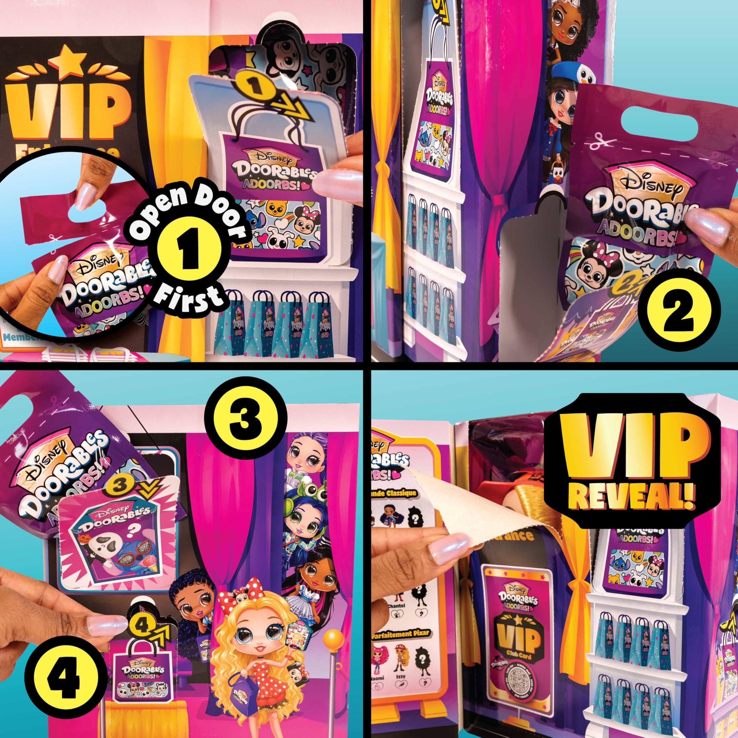 ADOORBS accessories pack with hats, belts and bags enhances imaginative play