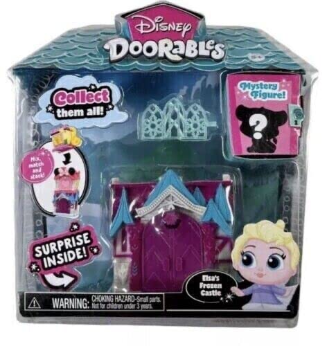 Just Play Disney Doorables Garden Cottage Elsa's Castle; imaginative play.