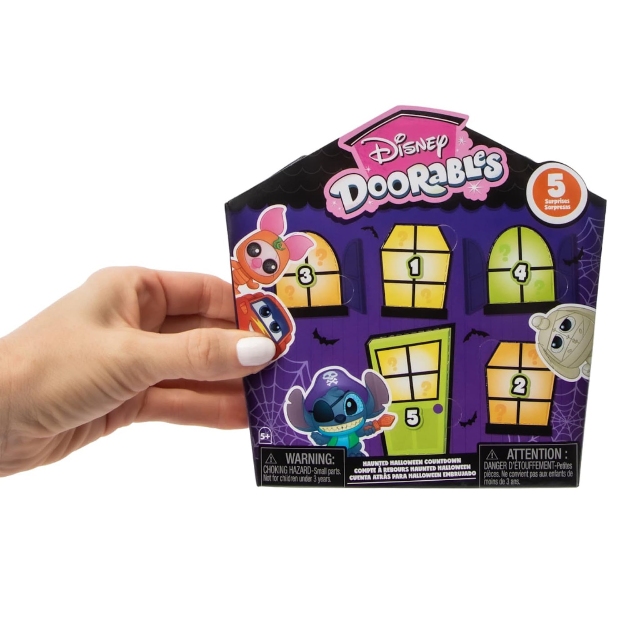 Unboxing Just Play Disney Doorables Halloween Edition, a fun surprise experience for kids.