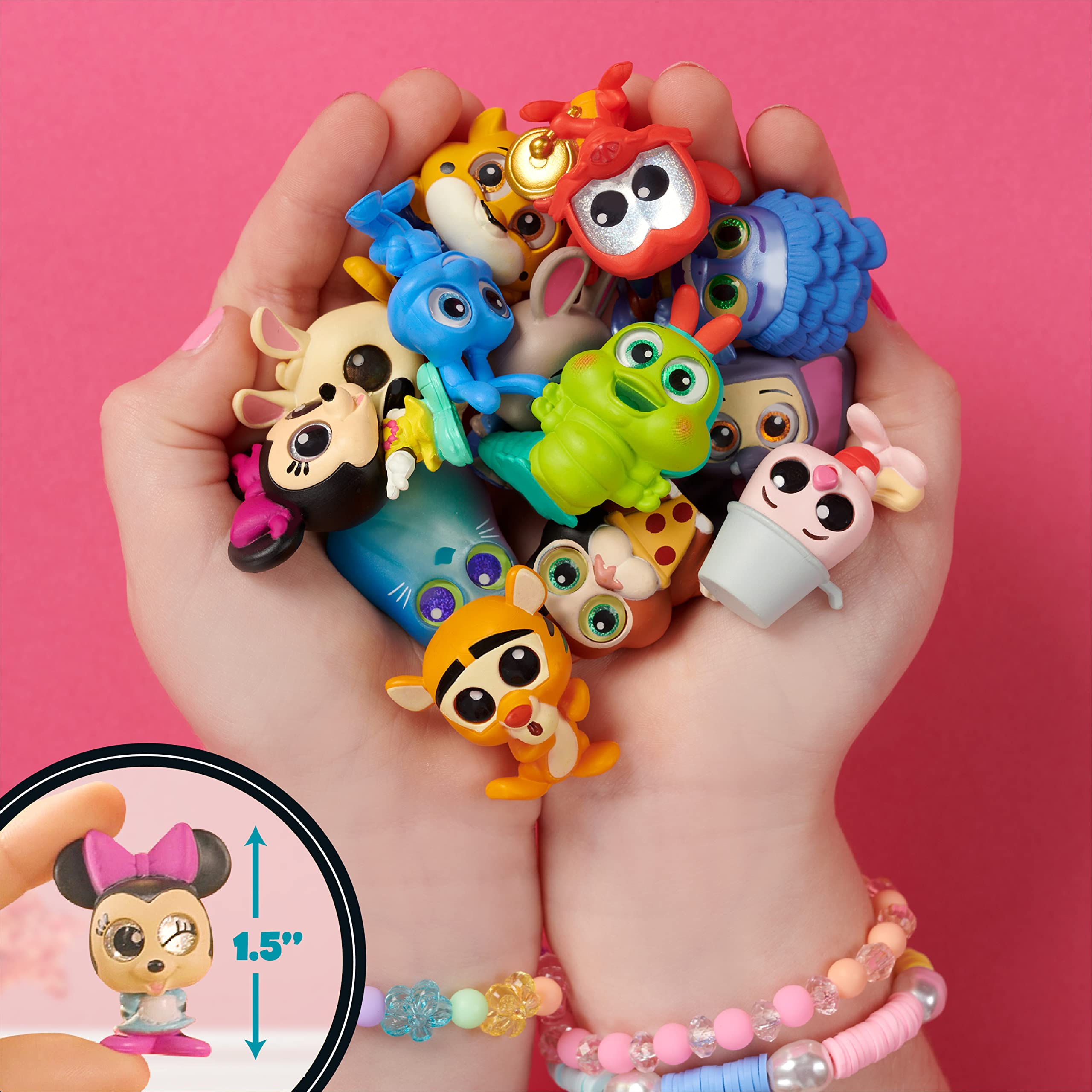 Just Play Disney Doorables Multi Peek Series 9 pearlized translucent figures shine for rare variants