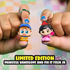 Just Play Disney Doorables Pixel Perfect Series figures display a diverse collection