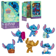 Just Play Disney Stitch Feed Me cupcake figurine, ideal as cute desk decor and display piece.