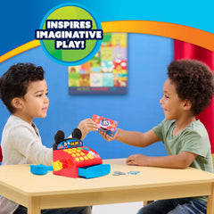 Just Play lets kids ring up groceries and scan pretend purchases.