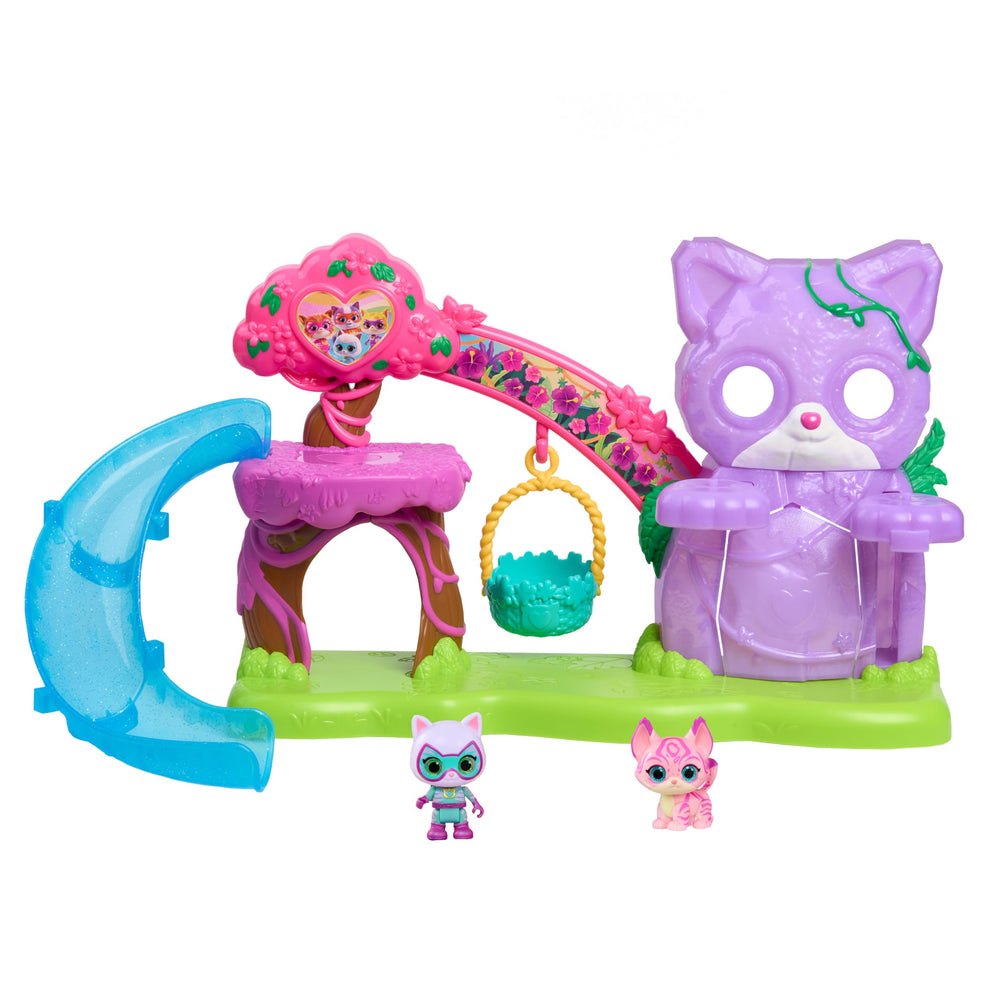 Just Play Disney Jr. SuperKitties Su-Purr Wild Playset main tower for imaginative adventures