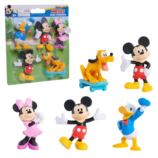 Just Play Disney Junior Mickey mini figure featuring Mickey for imaginative playtime adventures