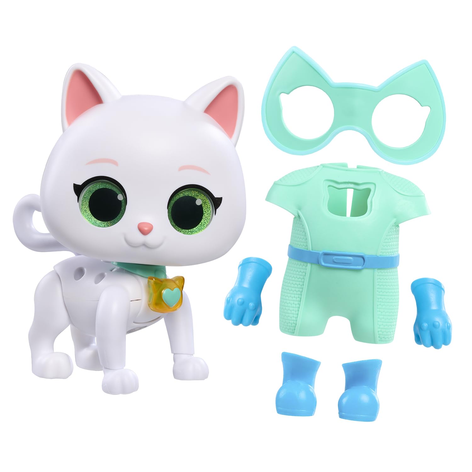 Just Play Bitsy transforming figure in kitten form, ideal for imaginative play