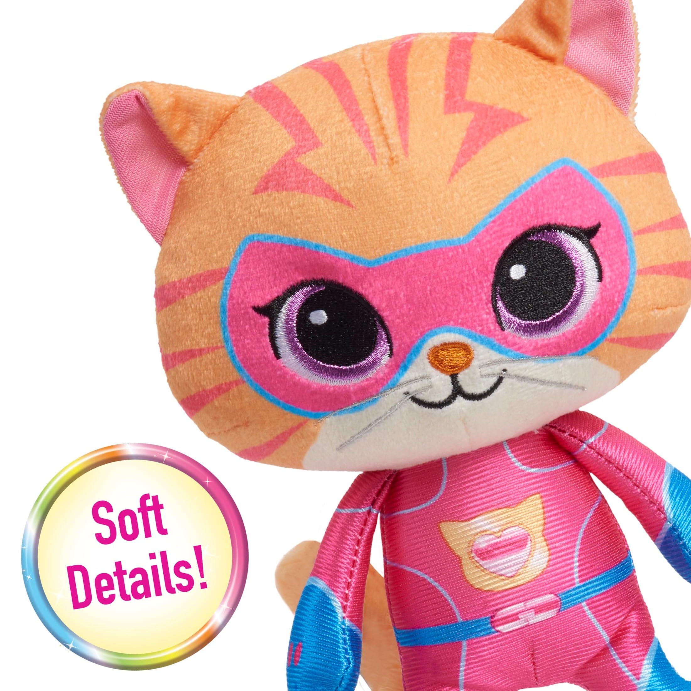 Just Play Disney Junior Ginny plush with embroidered accents sparks storytelling.